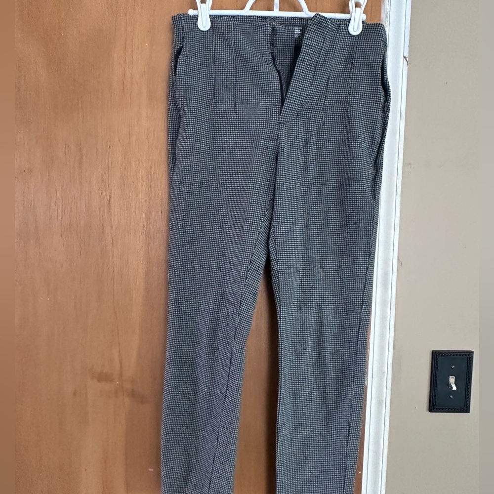 Old Navy Womens  Black and White Patterned Pixie High Rise size 6